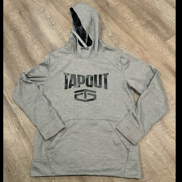 Y2K Tapout Sweatshirt Hoodie Spell Out Pullover - Picture 1 of 5